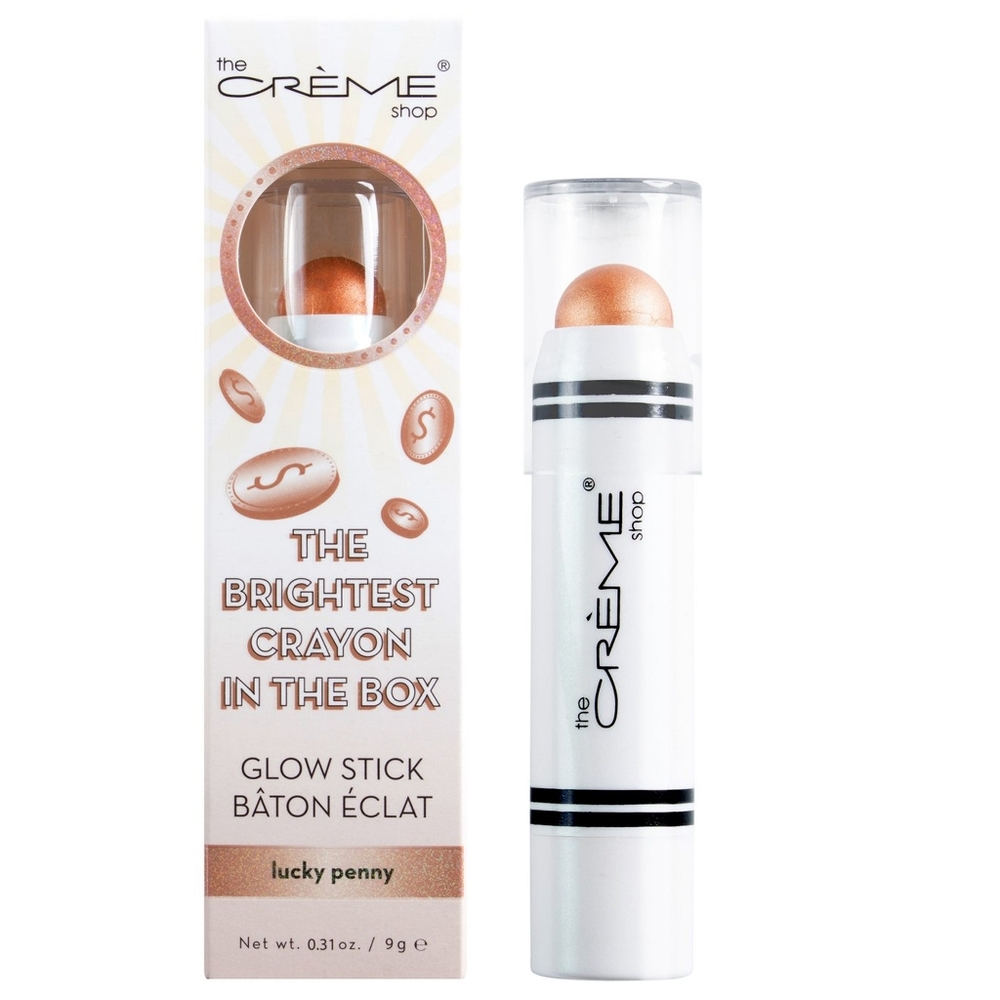 Glow Stick The Creme Shop the Brightest Crayon in the Box Lucky Penny 0.31oz NEW